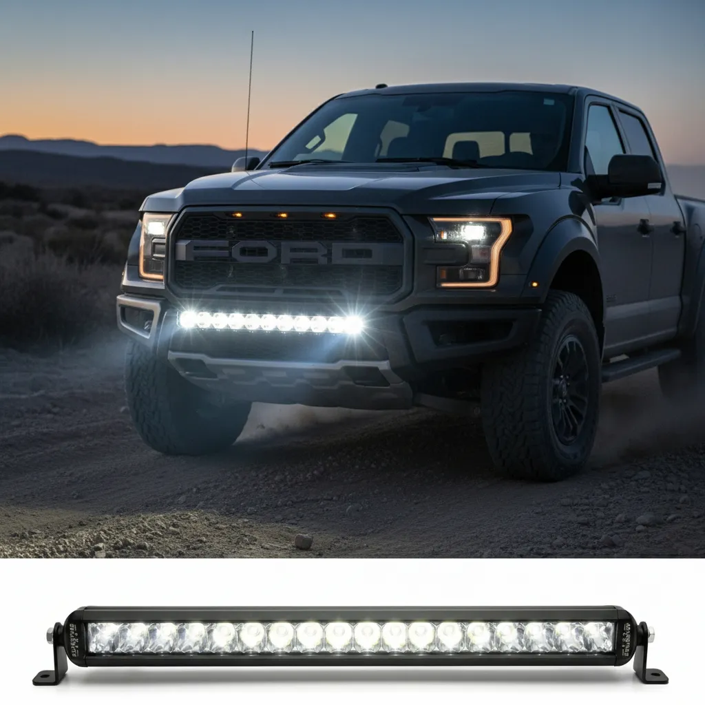 Barra Led 100w 20 Luz Blanca / Off Road 4x4 Potente Ip68/69k